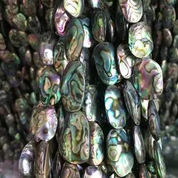 jewelry New Zealand Abalone Shell Loose Beads 15.5