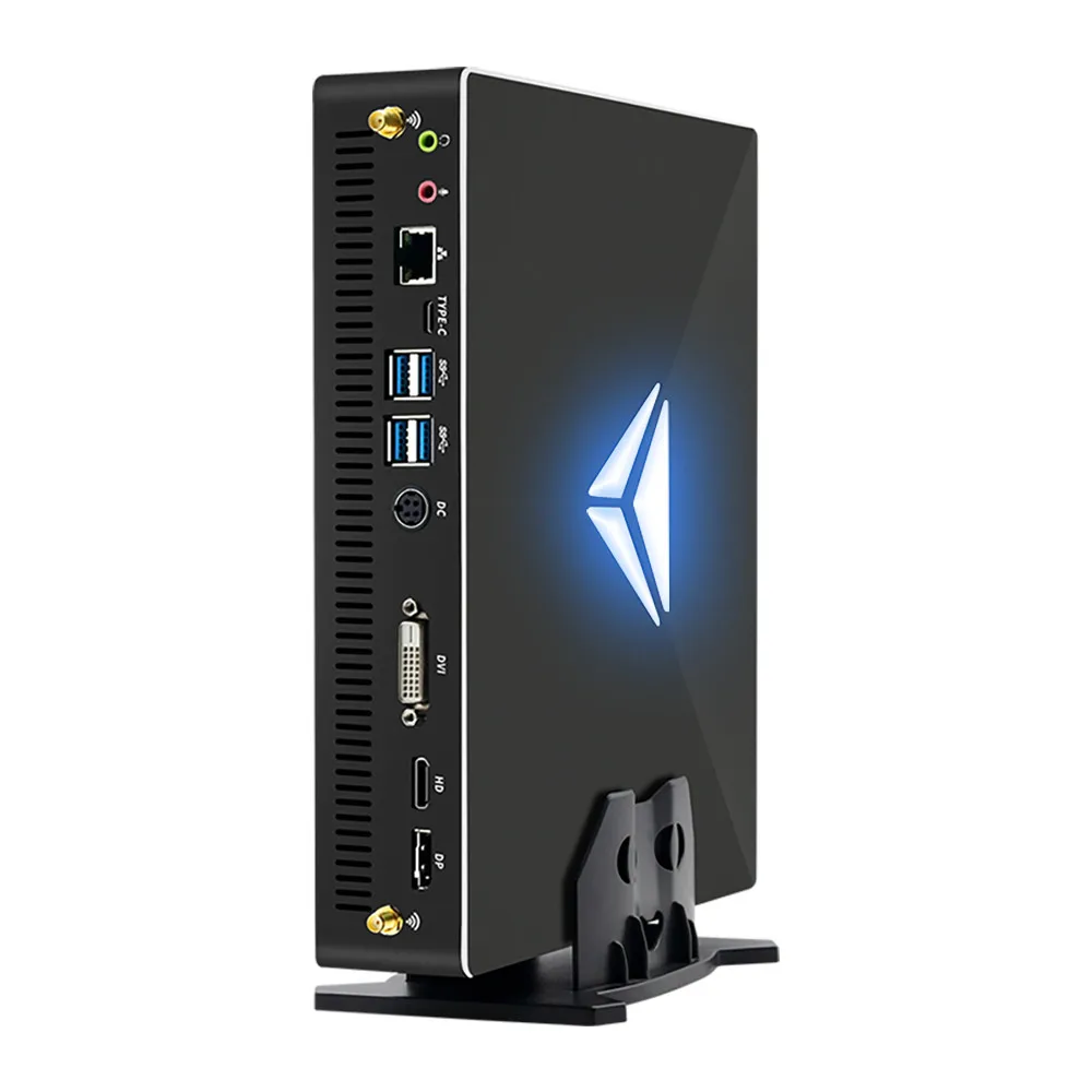 Mini Gaming Pc GT1030 2G Computer i3 9100 i9 9900 i7 9700F i5 9400F Windows10 Pro 4*USB3.0 HD2.0 DP NVME 4K High Speed Gamer Pc