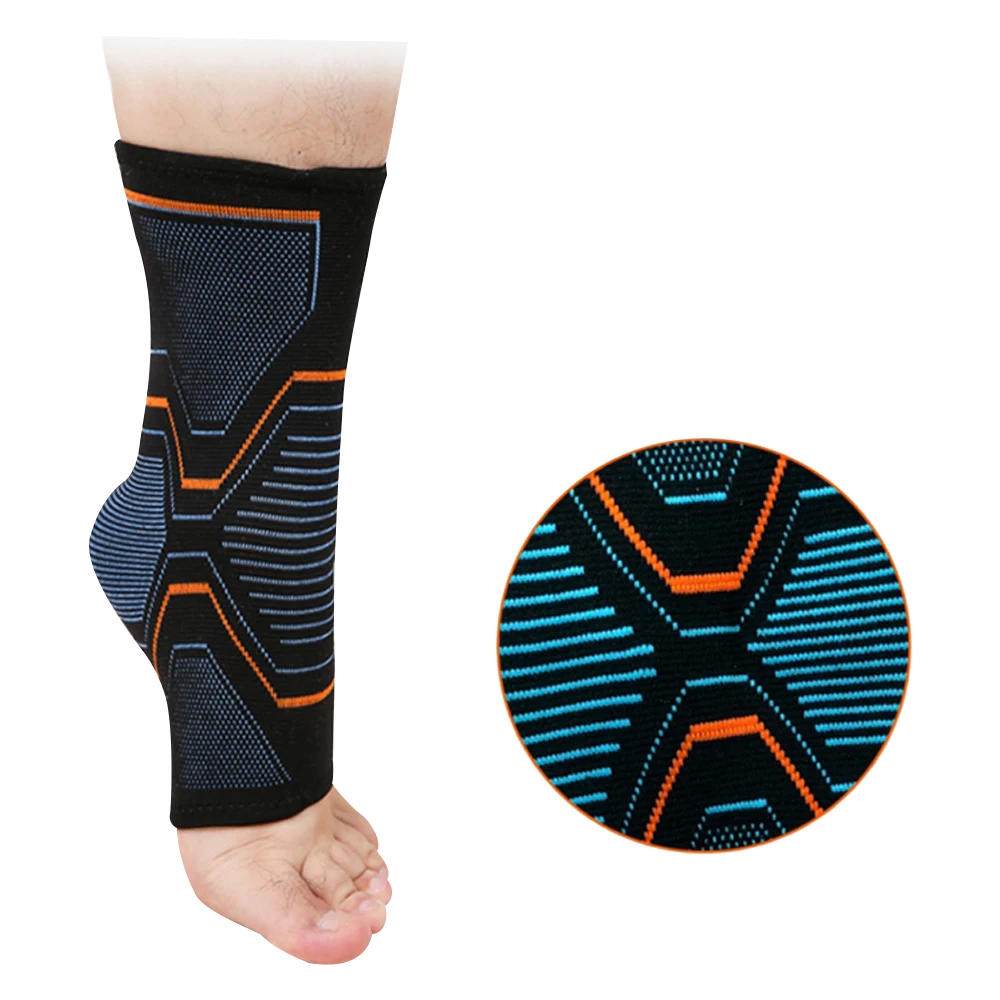 1 PC Sports Ankle Brace Compression Nylon Strap Sleeves Support Elastic Bandage Protective Foot Sports  Gym Fitness Protector