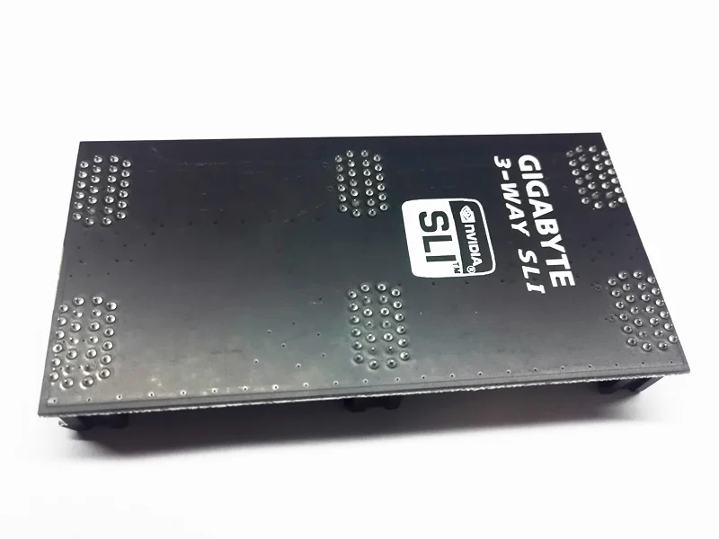 Gigabyte original ponte dura de três vias ponte macia N cartão SLI linha placa gráfica cabo crossfire fio crossfire cartão crossfire