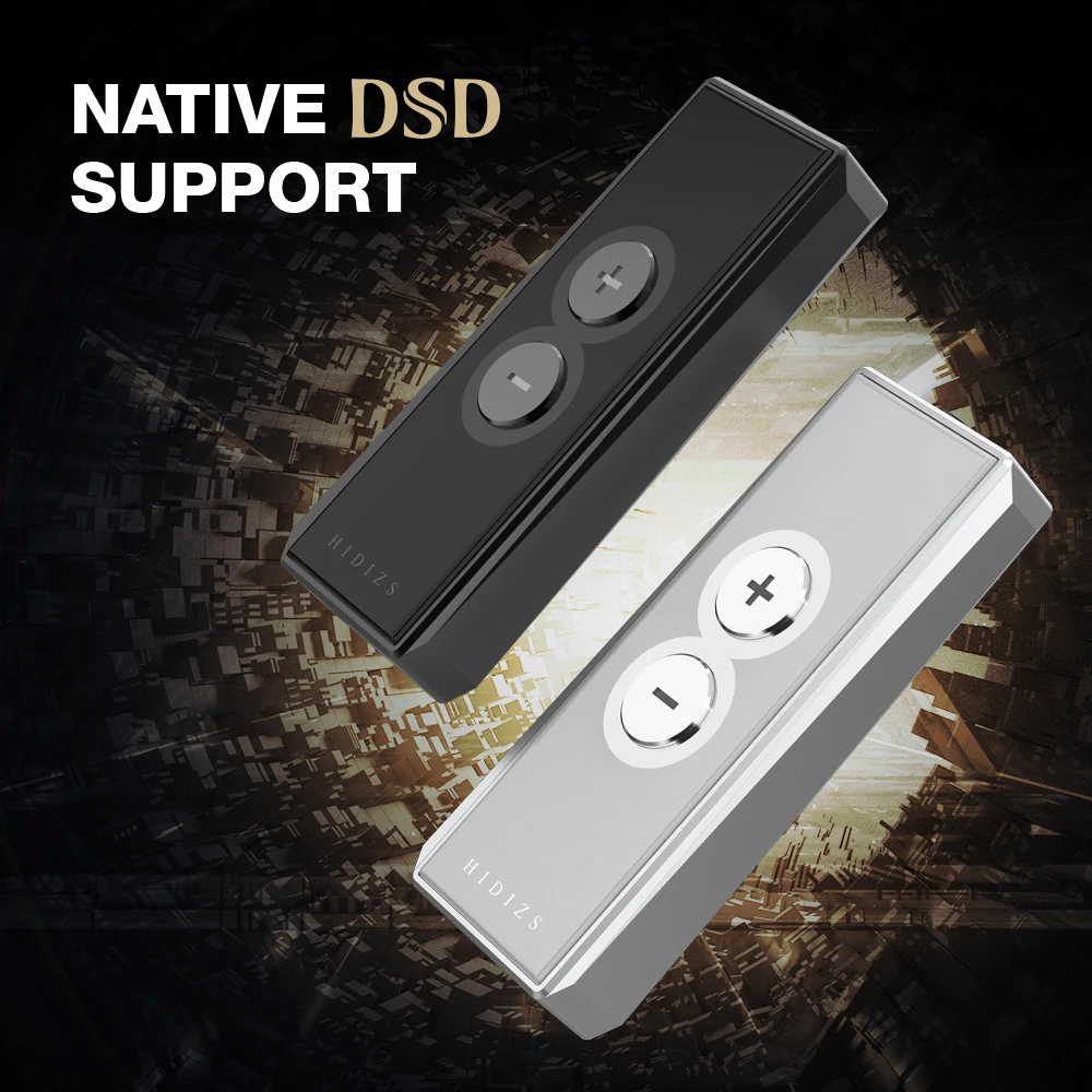 

Hidizs S8 Double-CS43131 USB portable DAC TYPE C to 3.5MM HiFi Headphone Decoding Amplifier for Android Phone PC MAC