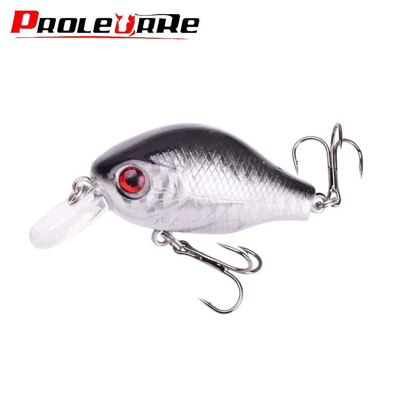 

1Pcs Crank Fishing Lures 55mm 8.2g 3D Eyes Minnow Hard Bait Treble Hooks Floating Crankbait Artificial Wobblers Fishing Tackle