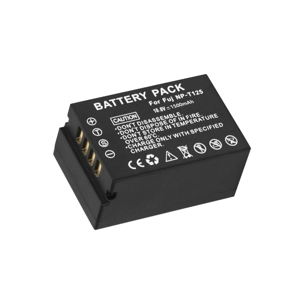 1500mAh NP-T125 NP T125 قابلة للشحن بطارية ليثيوم أيون ل فوجي فيلم فوجي GFX50R GFX50S NPT125 البطارية