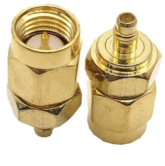 

1pcs SMA Male To MMCX Male RF Coaxial Connector Adapters