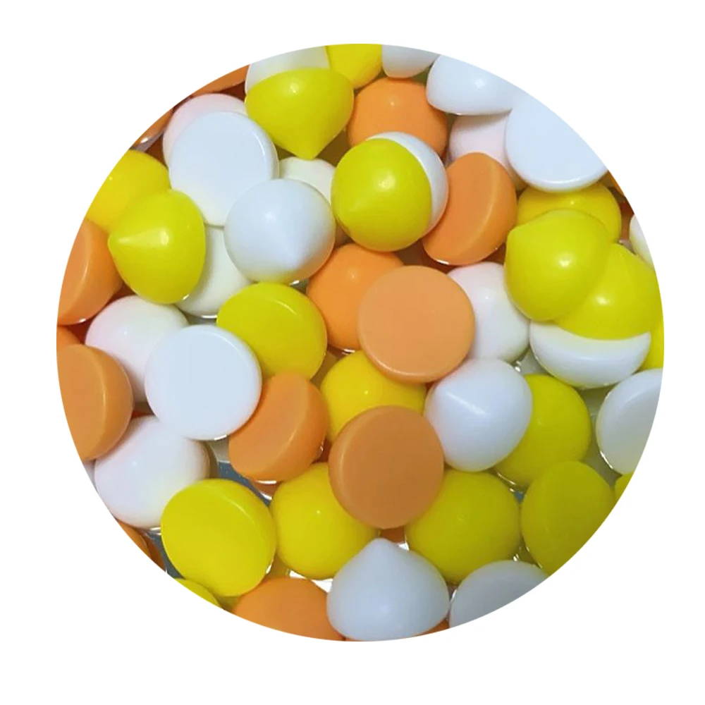 Kawaii żywica boże narodzenie Res zielony biały Chip Morsels Flatback Chunky Kawaii Cabochon dla Craft DIY Stick Slime Filler Decor