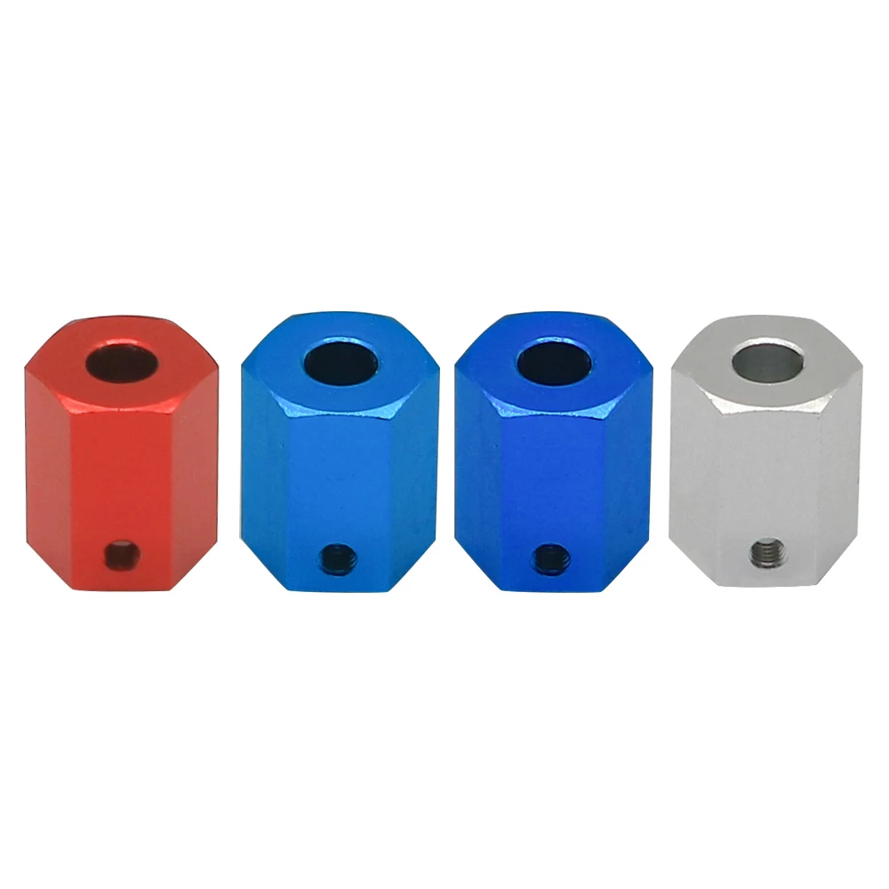 Alloy 4pcs 12mm lengthened wheel hex hub adapter 12x16mm for 1/10 ARRMA 3s&Mega Vorteks Senton Granite Big Rock Typhon etc part