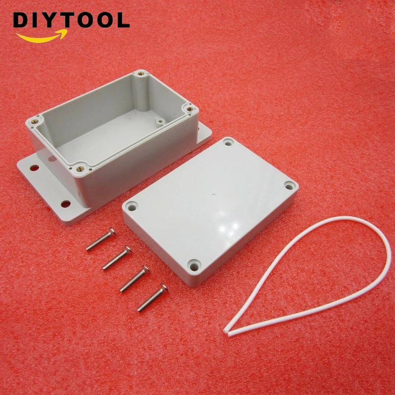 Custodia impermeabile in plastica per scatola di progetto elettronica 100x68x50mm