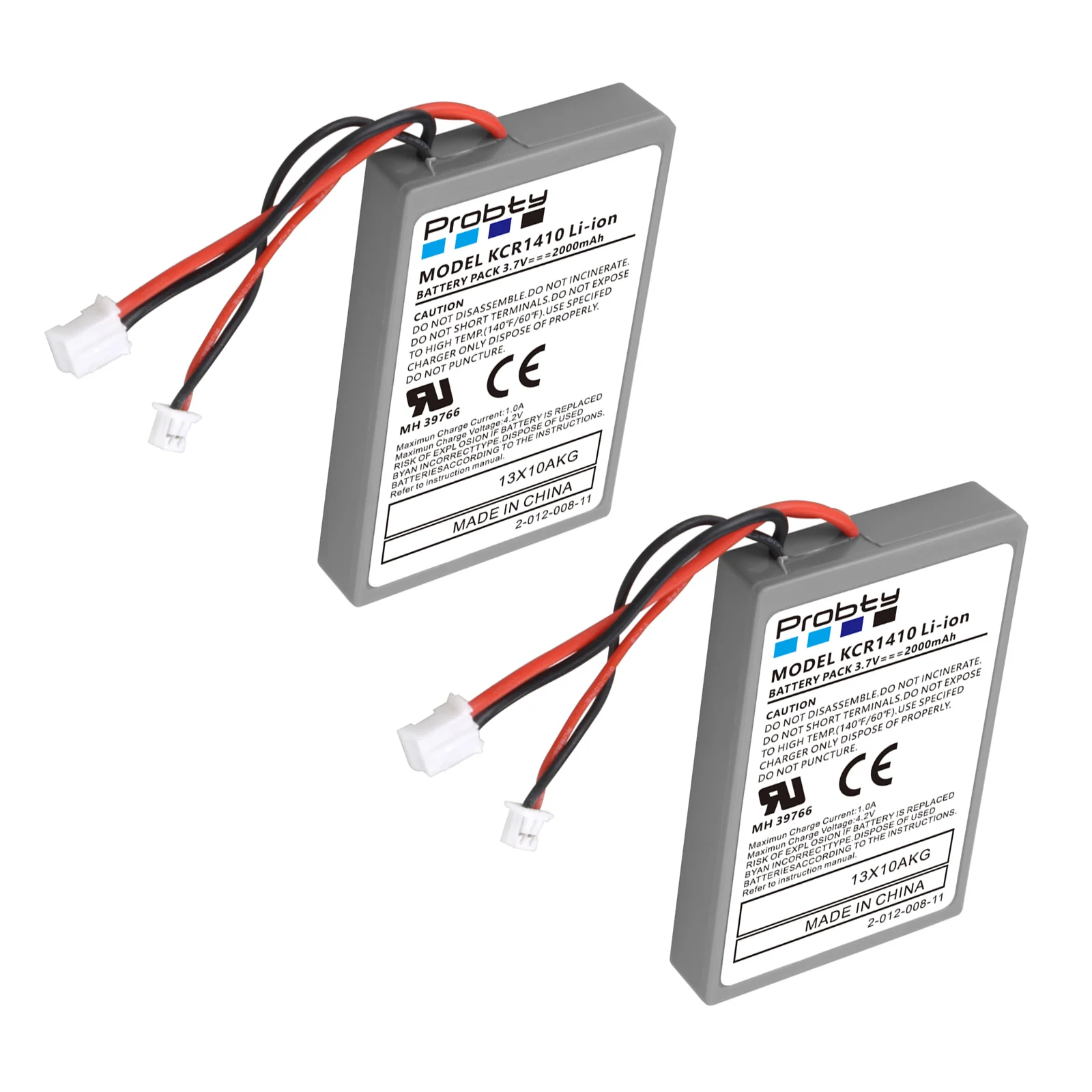 10 Pcs เปลี่ยนแบตเตอรี่สำหรับ Sony PS4 PS4Pro Controller Playstation 4 V4 V1 V2 DualShock CUH-ZCT2, CUH-ZCT2E, CUH-ZCT1E