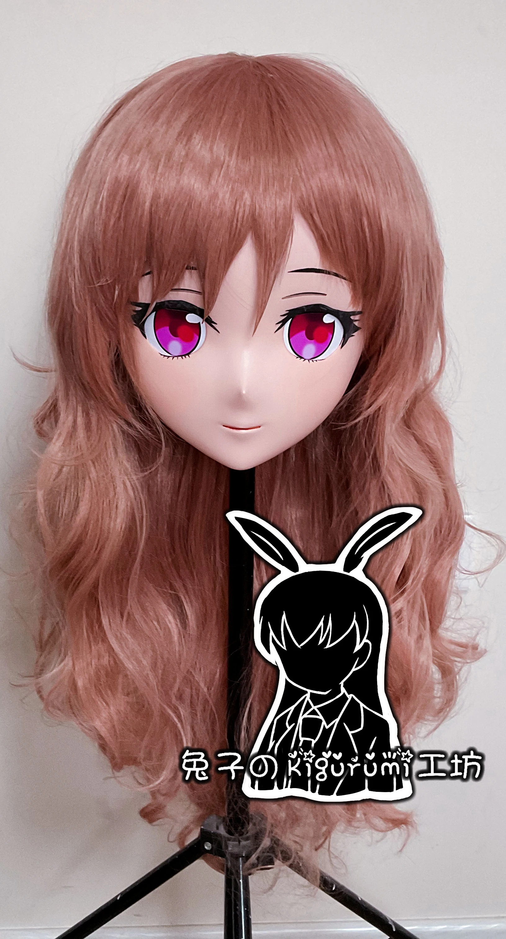 

(RB076)Customize Full Head Resin Cartoon Cosplay Japanese Character Anime Role Play Crossdress Kigurumi Mask With Back Shell