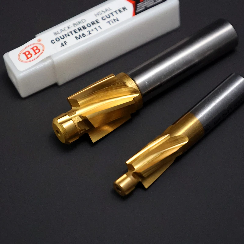Imagem -04 - Ferramenta de Fresagem de Extremidade Contraponto Hss M3-m16 para Furos de Parafuso Plano Tampas de Parafuso Tampa do Ejetor Countersink bb