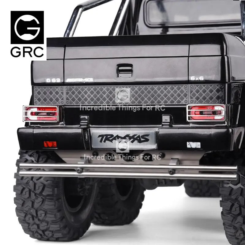 Per Traxxas Trx-4 G500 Trx-6 G63 6x6 copertura di protezione del faro in metallo copertura protettiva del paralume della coda del paralume