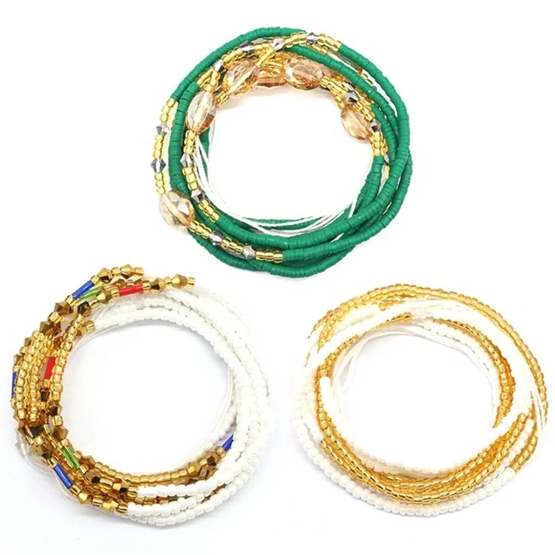 女性のためのピアスジュエリー,ウエストと真珠のチェーン,45インチのコットンコード,ボディジュエリー