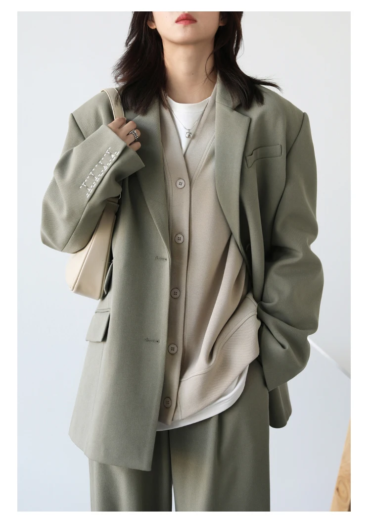 CHIC VEN Korean Women's Sweatshirts Solid Plush Thick Warm Loose Casual Female Tops Office Lady Coats Jacket Autumn Winter 2026