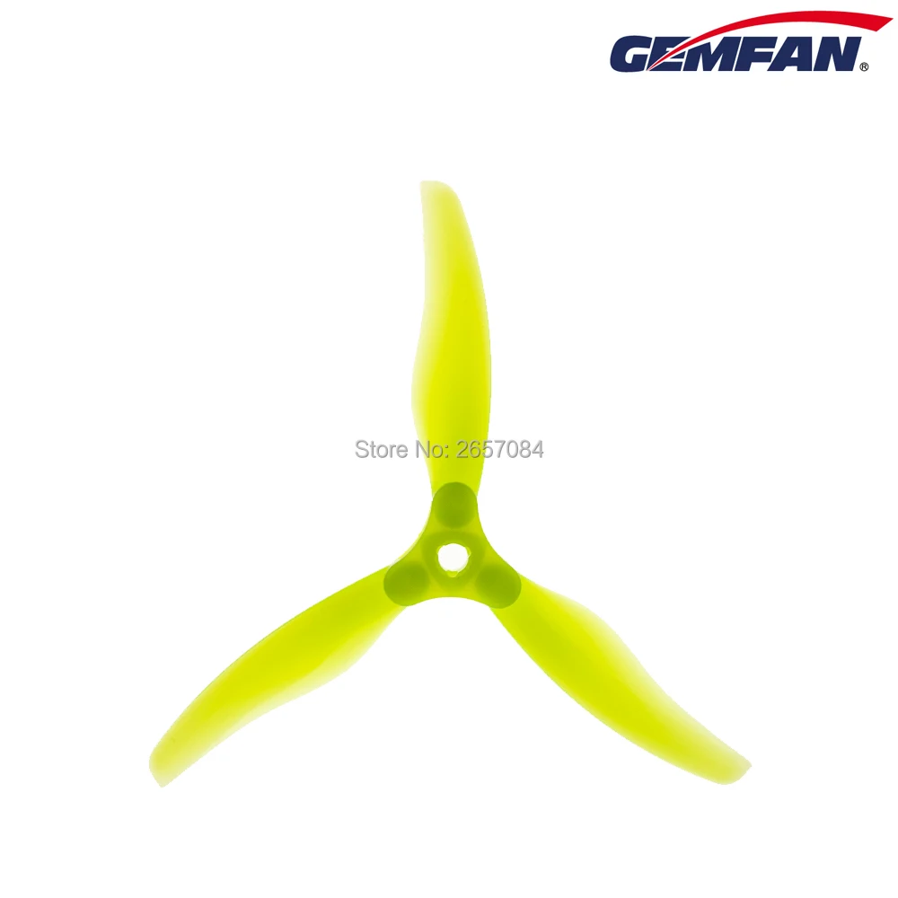 2pairs/4pcs GEMFAN Floppy proppy F5135 5.1 hüvelykes foldable 3-blade Hajócsavar számára FPV Gyorsúszás stv Elterjedési terület 4/6S 5 hüvelykes drones