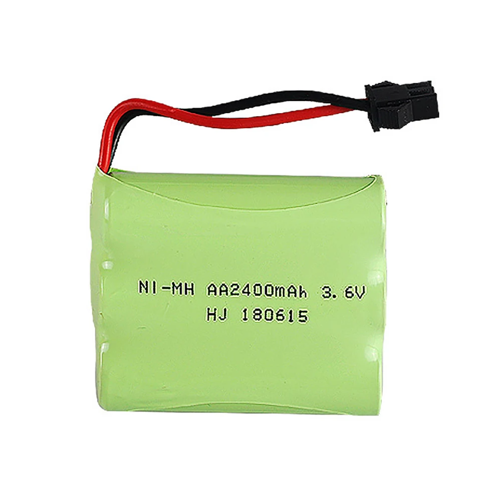 2pcs/lot NI-MH AA 2800mah 3.6v Battery For Rc Toy Car Tank Train Robot Gun Parts RC Boats 3.6v Rechargeable Battery