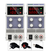Wanptek Adjustable DC Power Supply 30V 10A 60V 5A 120V 3A Lab Bench Power Source Voltage Regulator Stabilizer AC 110V 220V