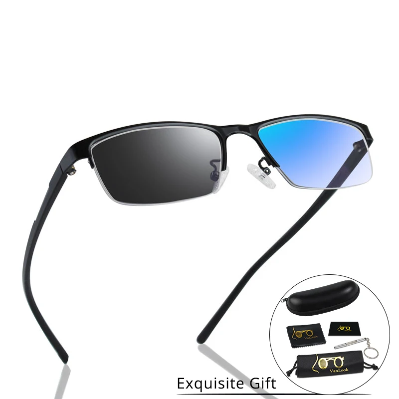 Photochromic Reading Glasses Chameleon Lens Sun Glasses Men Women Eyeglasses +50 75 1.25 1.75 5.5 6