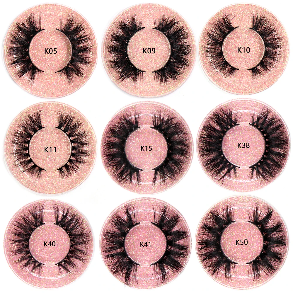 FOXESJI Lashes 3D Mink Eyelashes Thick Fluffy Soft Eyelash Extension High Volume Natural False Eyelashes Makeup Mink Eye Lashes