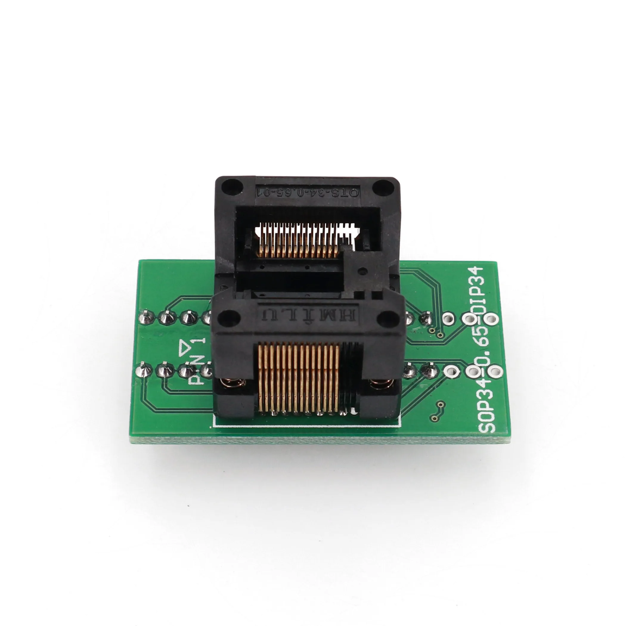 SSOP28 to DIP28 OTS-34(28)-0.65 Pitch 0.65mm IC Programmer Adapter Test Socket