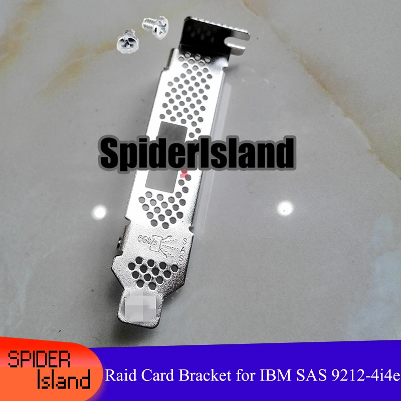 

Low Proflie 8CM Baffle Bracket for LSI IBM SAS 68Y7353 6Gb HBA Raid card Bracket LP 50pcs/lot