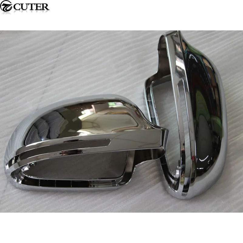 A4 B8 Plating Car Styling Side Mirror Cover Mask for Audi A4 B8 Electroplate 09-12