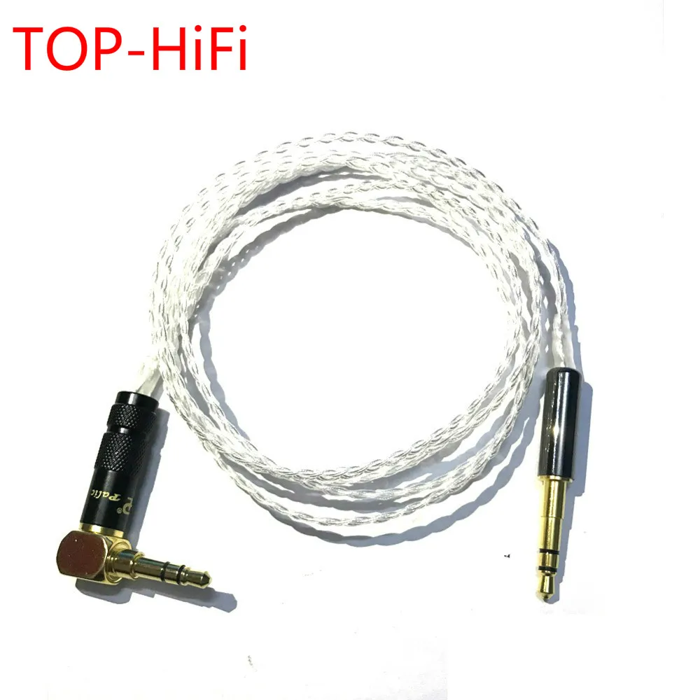 

TOP-HiFi 6 Cores 7N Silver Plated 3.5mm Headphone Upgraded Cable For H9 H8 H7 H6 & Studio solo3 2