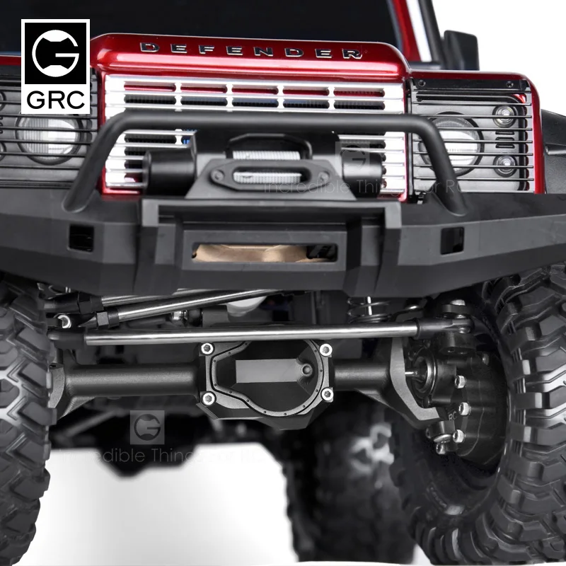 GRC  G2 CNC Aluminum Axle Housing W/Ackerman Full Set For TRX-4 Defender Bronco Blazer G500 Upgrade Option parts #GAX0121AFB/AFS