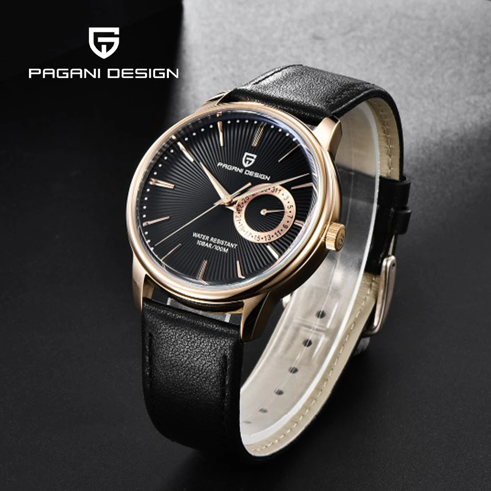 2021 Pagani Design Top Brand Watch Men\'s Fashion Casual Sports Watch Men\'s Leather Quartz Watches Relogio Masculino Montre Homme