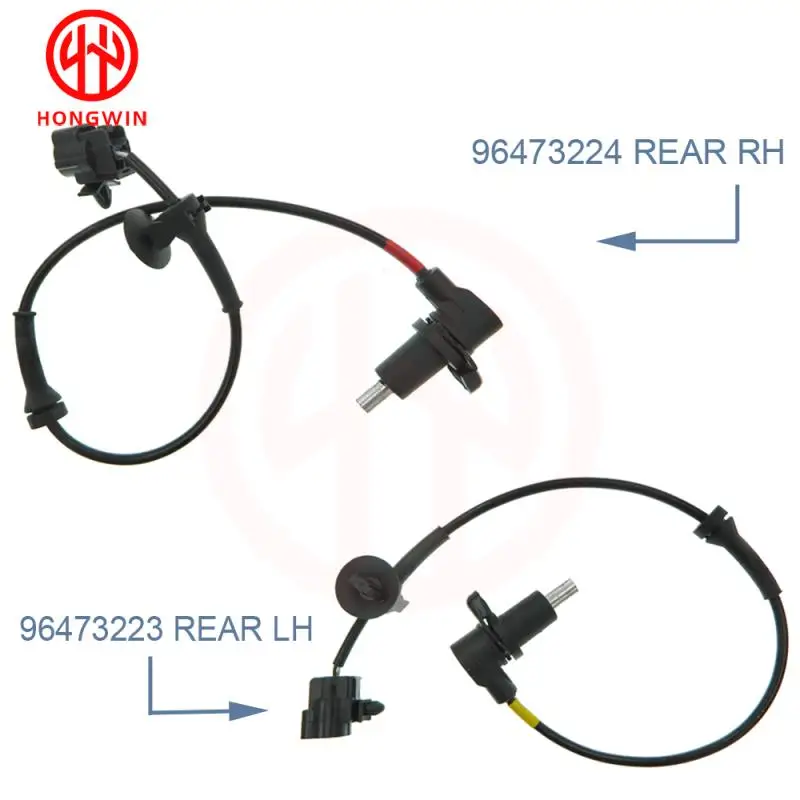 96473223 ,96473224 ABS Wheel Speed Sensor Rear Right&Left For Chevrolet Aveo Aveo5 Kalos Daewoo Pontiac G3 Wave 1.2L 1.4L 1.6L