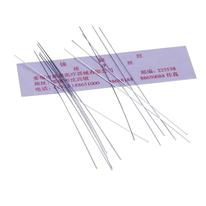 100pcs/lot Nickel-chromium Inoculating Needle Medical Micro-needle Resistance Neating Ulloys Nichrome Wire