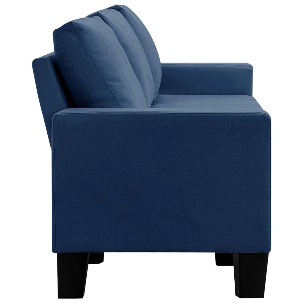 2 Seater/3 Seater/4 Seater/5 seater blue fabric sofa for living room office