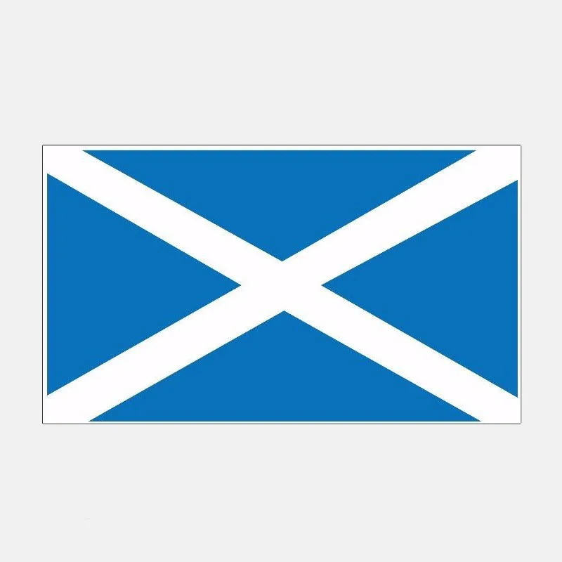 Volkrays Creative Car Sticker Scotland City Flag Motorcycle Accessories Reflective Waterproof Sunscreen Vinyl Decal,5cm*10cm
