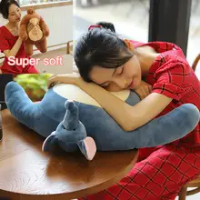 Tiny Head Brown bear Pillow Stuffed Small Head Big muscle Body Raccoon ...