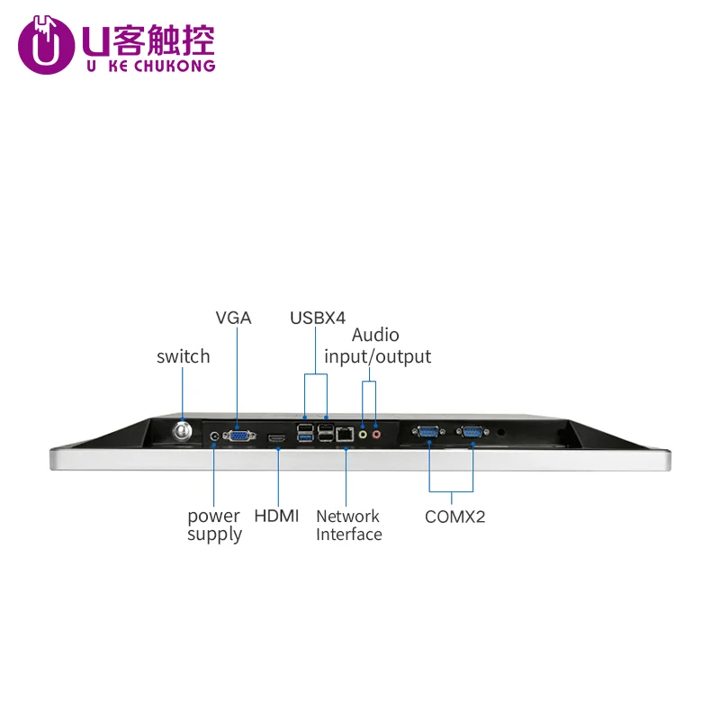 15.6 Inch Industrial Tablet Panel PC with Capacitive Touch P65 Waterproof Fanless Cooling All In One PC Mini Computer Wifi