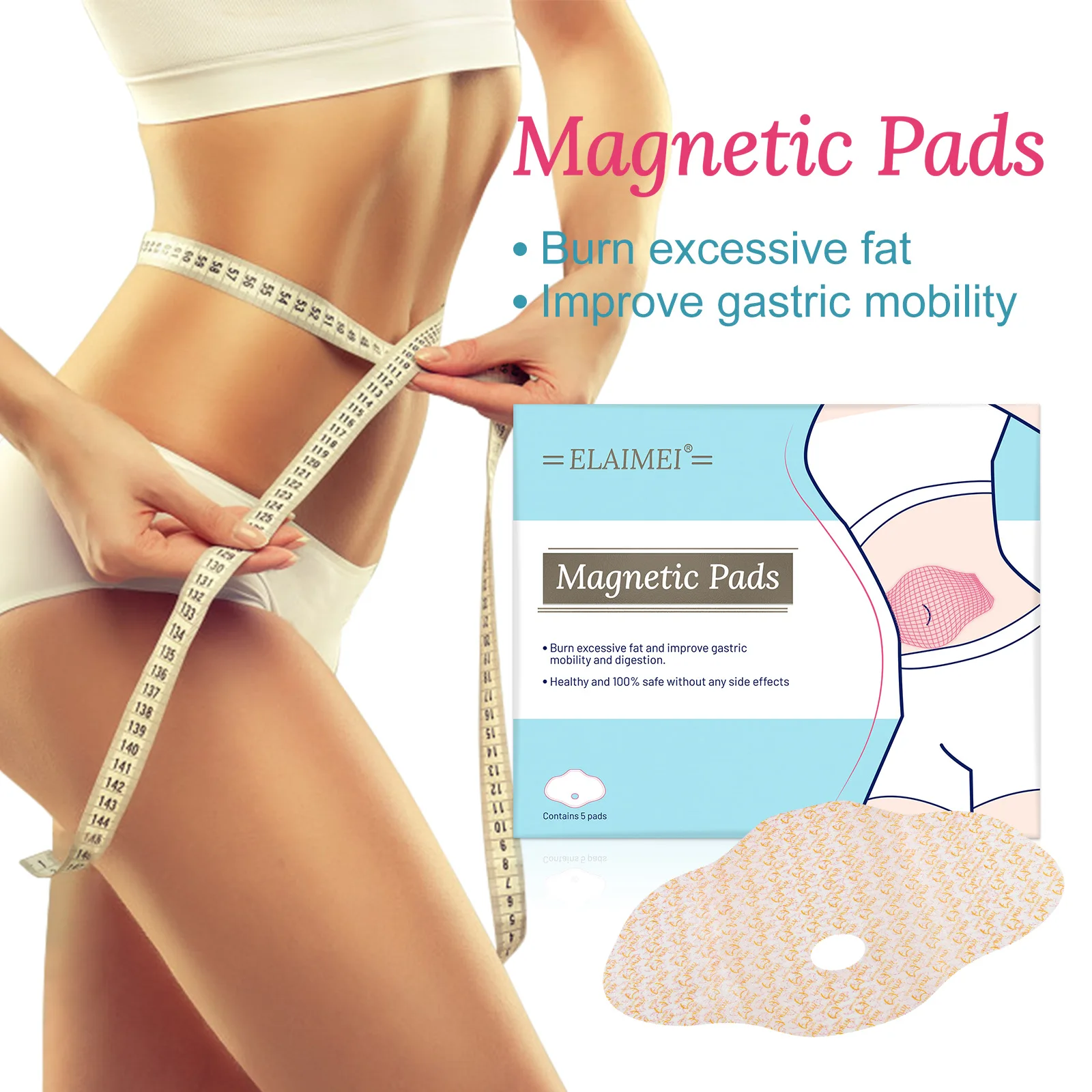 

Slimming paste super popular fast lose weight belly button belly paste stovepipe magnetic pads arm patch