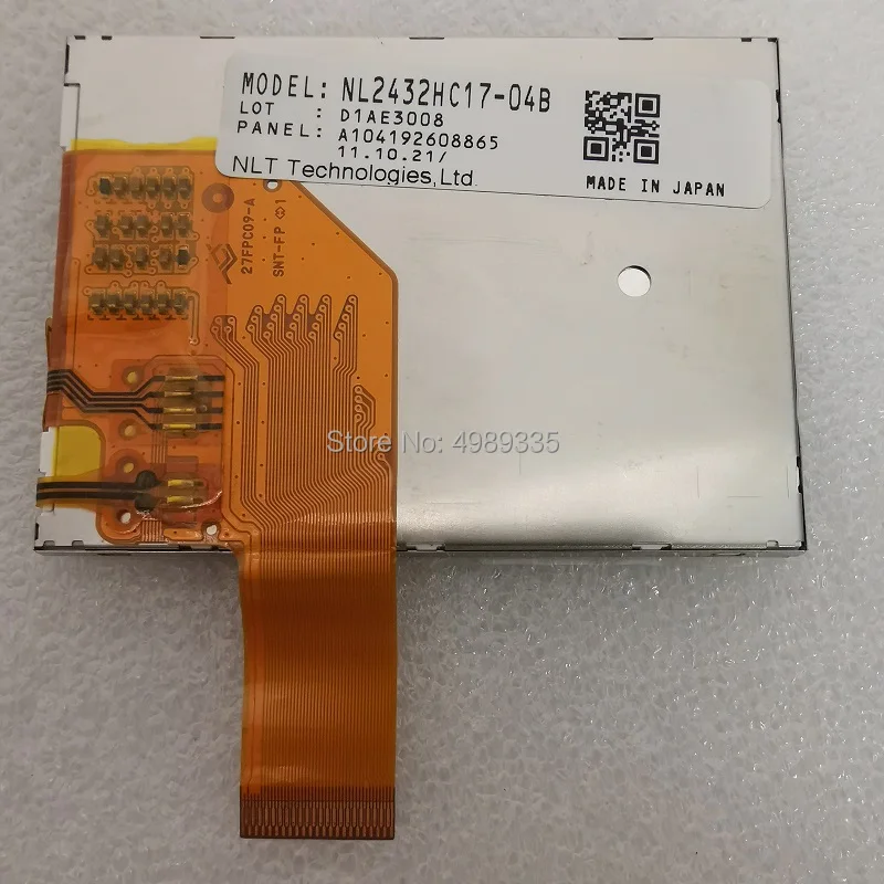 

2.7 inch LCD screen NL2432HC17-04B handheld terminal display panel