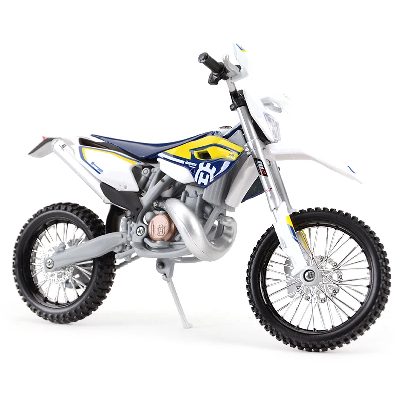 Maisto 1:12 Husqvarna FE 501 Die Cast Vehicles Collectible Hobbies Motorcycle Model Toys