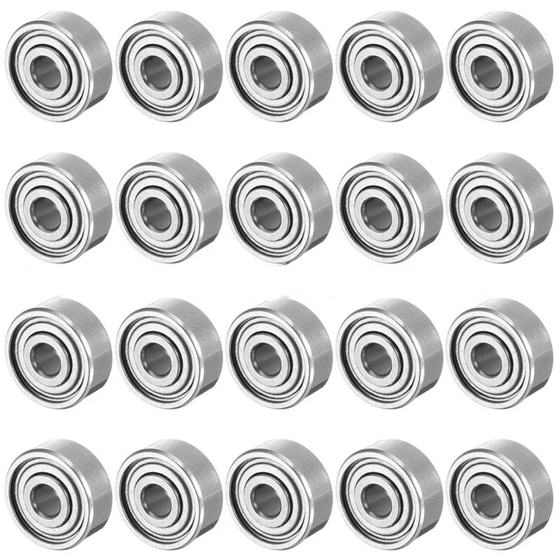 10 pz ABEC-5 flangia cuscinetto a sfere 608zz 623zz 624zz 625zz 635zz 626zz 688zz stampanti 3D parti scanalatura profonda puleggia flangiata