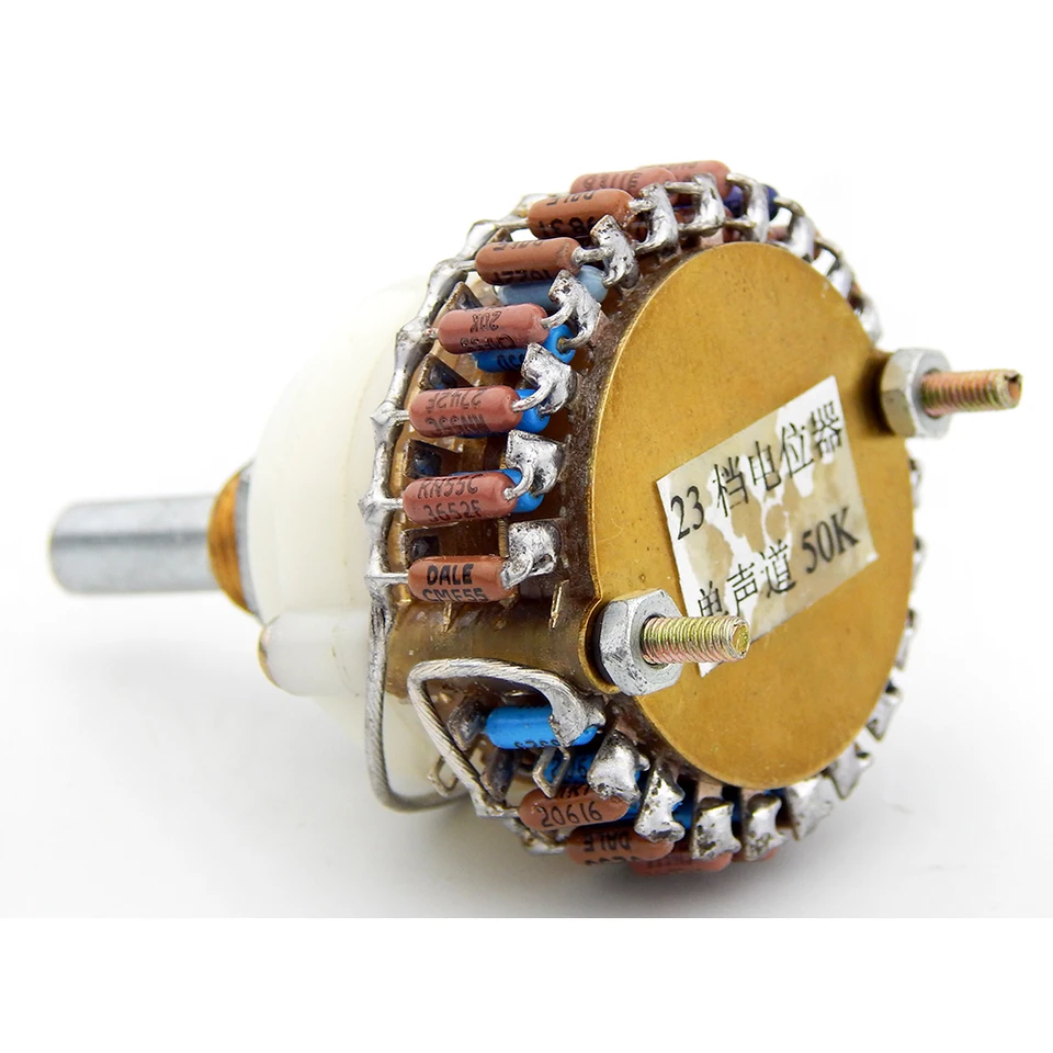 1 X Alps Potentiometer 250K Log. Audio Stereo Mit Loudness – Präzisionsregler Für Verstärker Und Lautstärkeregelung 250K Potentiometer