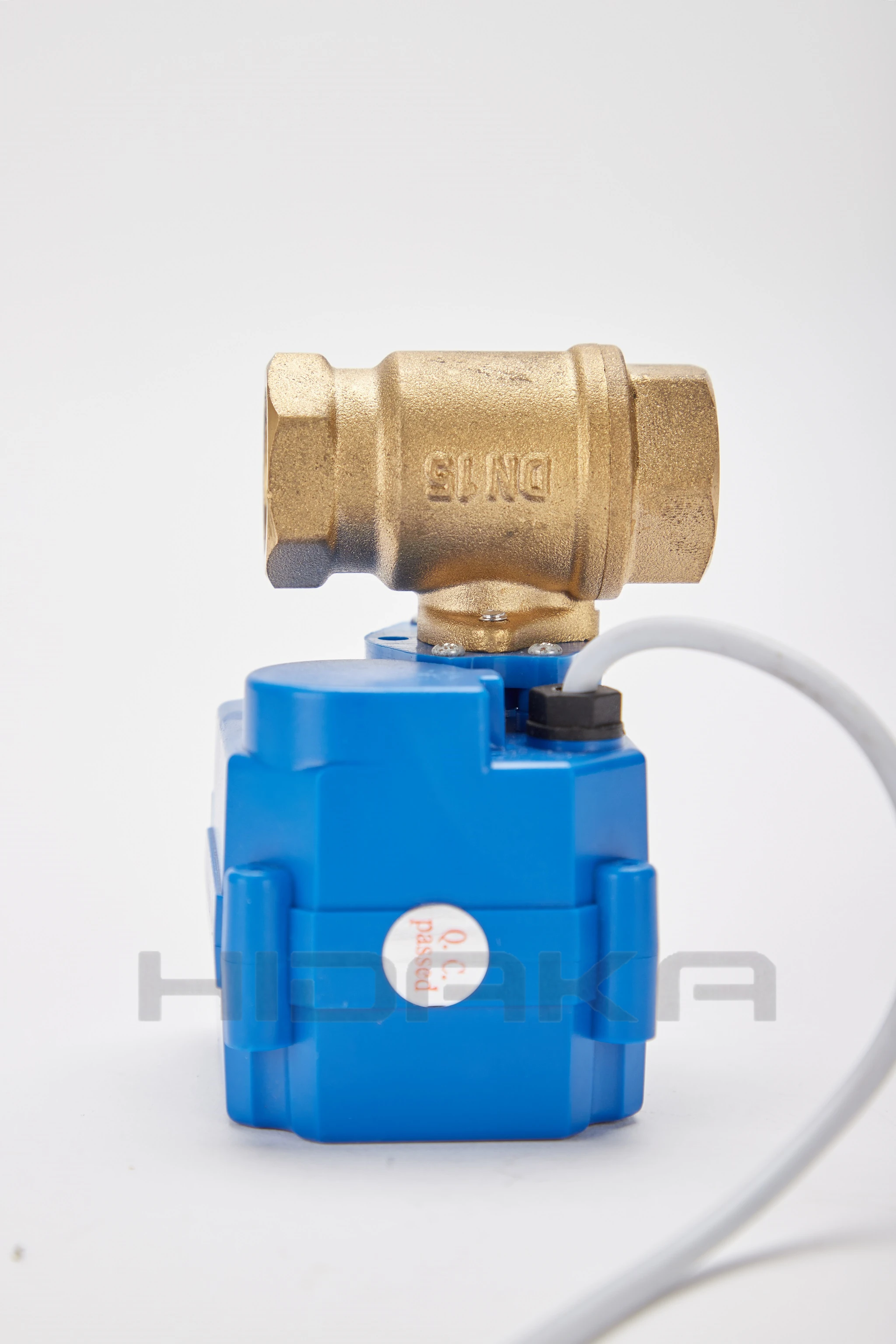 WLD-806 (DN15*1pcs) Valve 3Pin Electric Automatic Solid BSP NPT Brass Motorized Ball Valve with BSP thread