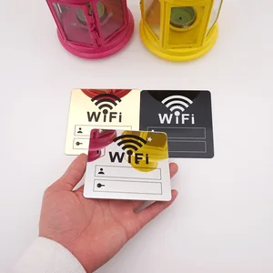 WiFi Sign-3D Acrylspiegel Wandaufkleber, Umschreiben, Handschrift, Konto und Passwort, Beschilderung für öffentliche Geschäfte 6 Hauptverkaufskonto -Auto Giros - №3