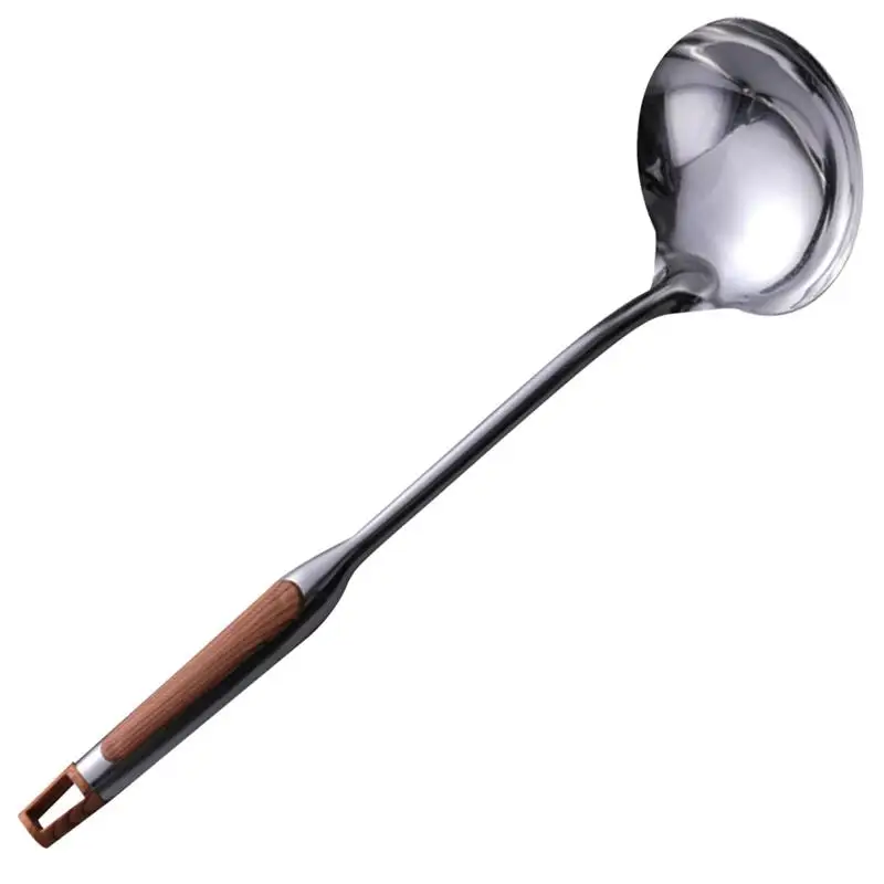 Stainless Steel Cooking Utensil Heat Proof Soup Ladle Cooking Turner Spatula For Home Cocina Accesorio