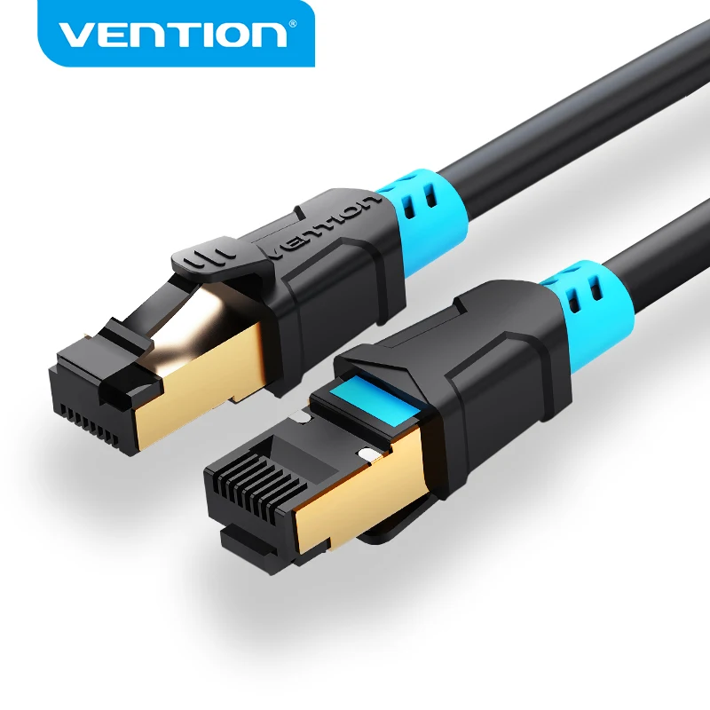 Vention Ethernet Cable CAT6 Lan Cable RJ45 Patch Cord Shielded Twisted Network Internet for Computer Router Gigabit Ethernet