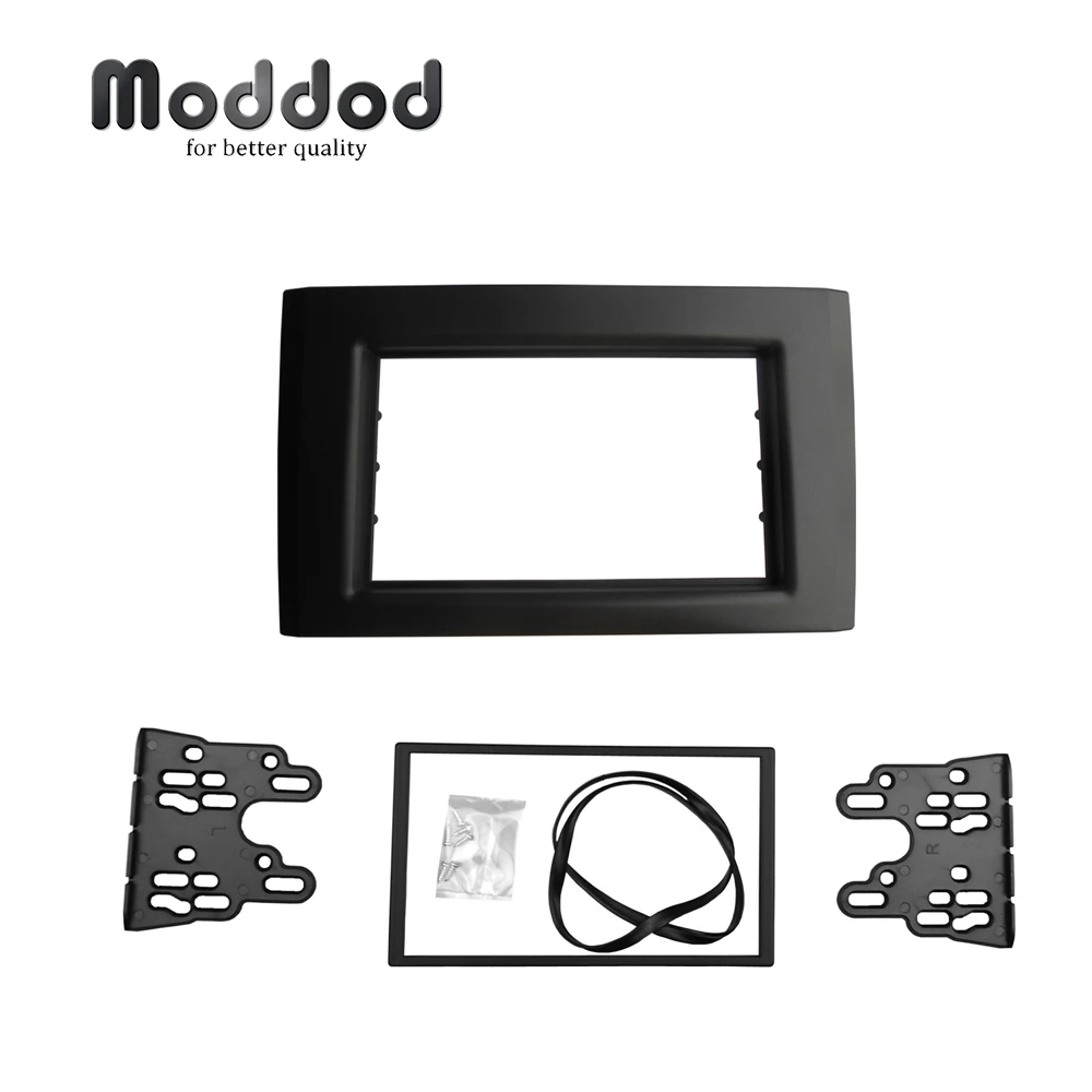 

Double 2 Din Radio Fascia for Volvo XC90 2002+ Stereo Panel CD DVD Dash Refitting Installation Trim Kit Face Frame Bezel