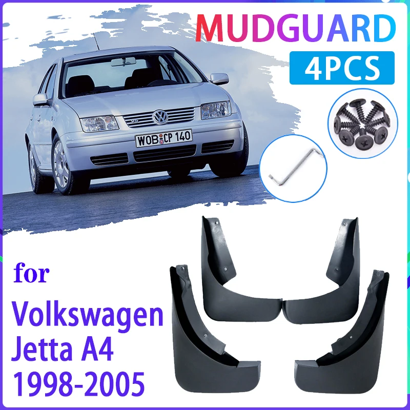 4 Stuks Auto Spatlappen Voor Vw Volkswagen Jetta 1998 ~ 2005 A4 MK4 1J Spatbord Splash Guards Spatbord Auto accessoires