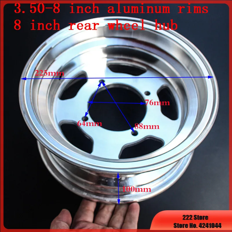 For Monkey Bike Motor front or rear 8 inch wheel hub 8\