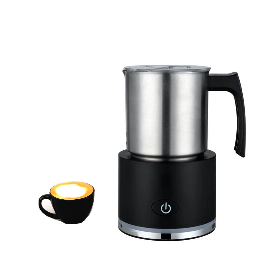 

Electric Milk Frother Foamer, EU Foam Warmer, Coffee Maker Machine, Latte Cappuccino Bubble, Frothing Machine