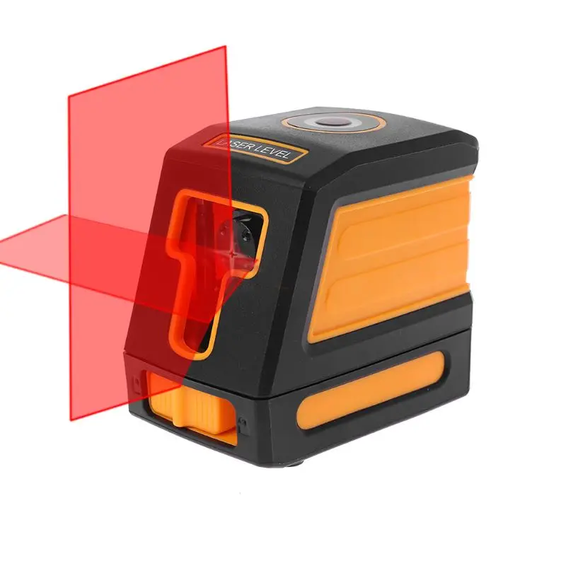 

2 линии лазерный измеритель уровня Горизонтальный Вертикальный красный крест линия самонивелирующийся приемник IP54 без кронштейна Clip63HF