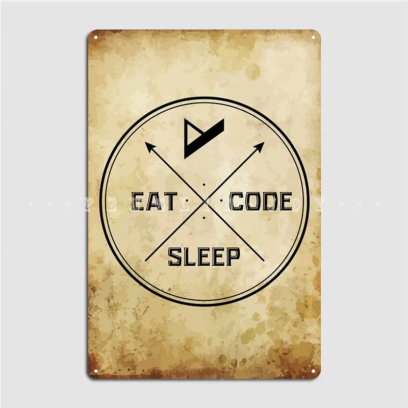 Programmer Metal Plaque Poster Wall Plaque Retro Living Room Club Party Tin Sign Posters