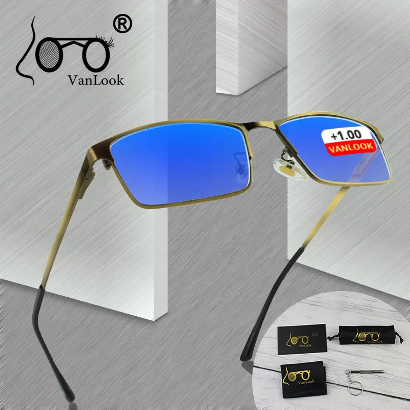

Anti Blue Ray Men's Reading Glasses Presbyopia for Men Women Diopter Glass +1 +2 +3 +4 +1.5 +2.5 +3.5 Sight Eyeglasses Okulary